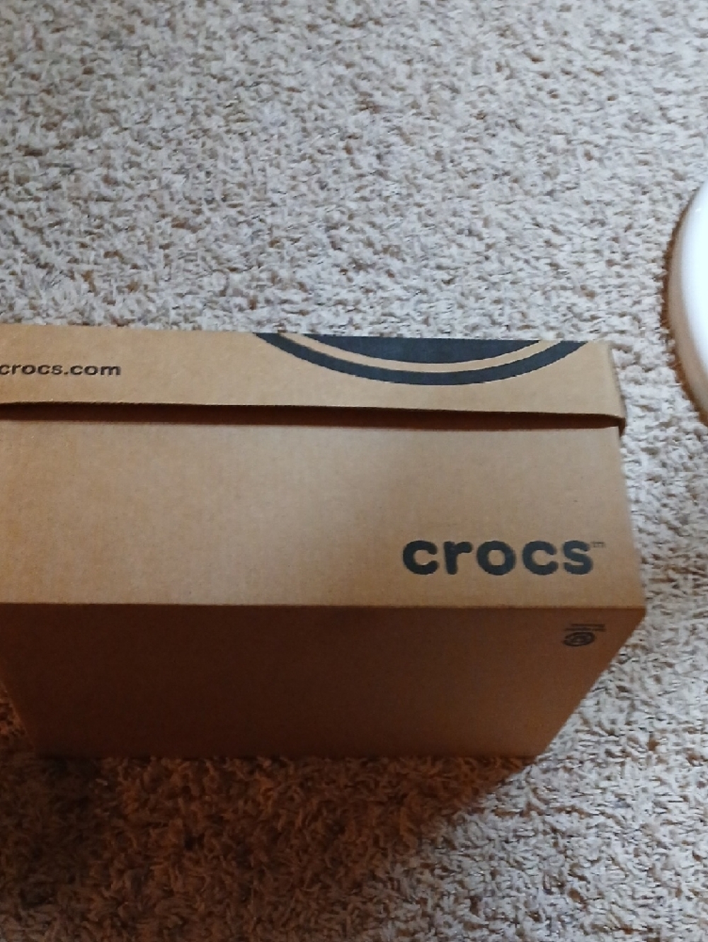 CROCS Brown Multi-Strap Slide Sandals - Picture 6 of 8